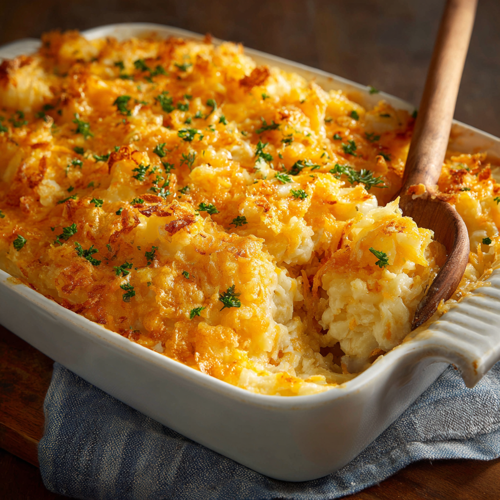 A Photo of Funeral Potatoes